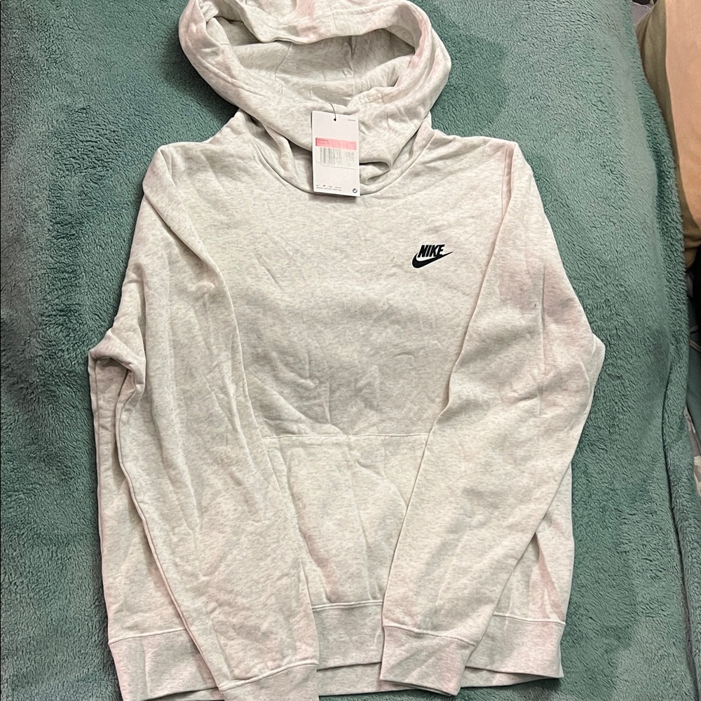 NWT Nike Women's Light Gray Hoodie